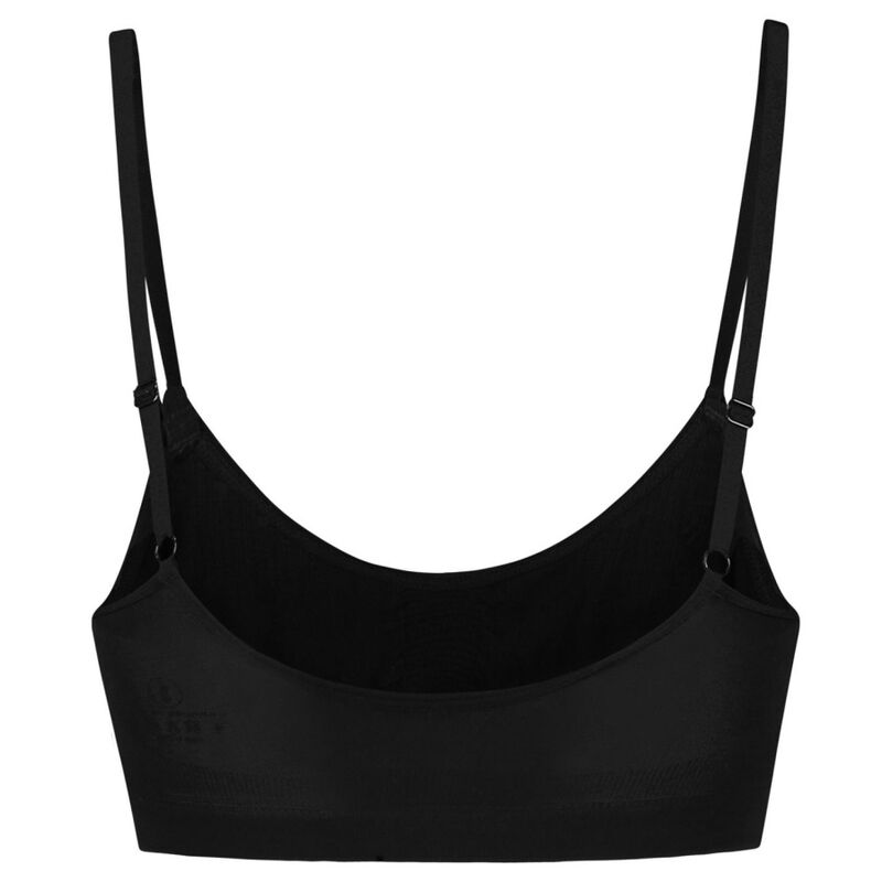 BYE-BRA - MEDIUM CONTROLE BH NAADLOOS ZWART MAAT XL