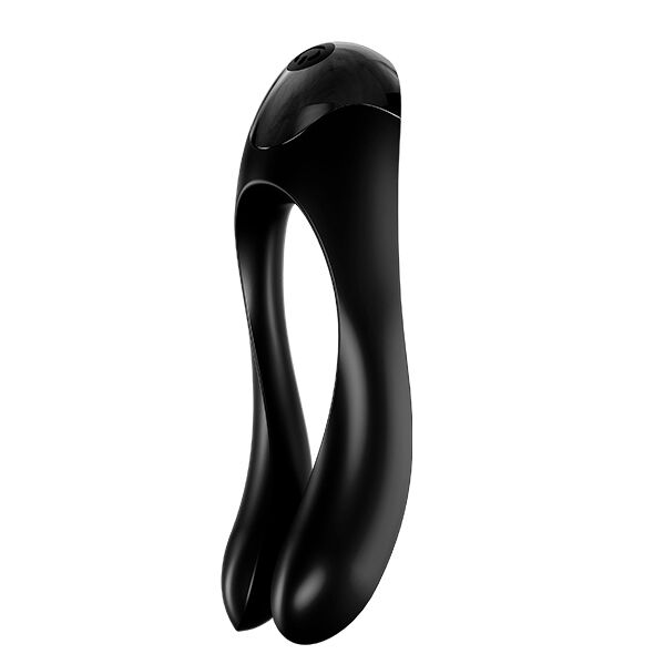 SATISFYER - SNOEPSTOK VINGERVIBRATOR ORANJE