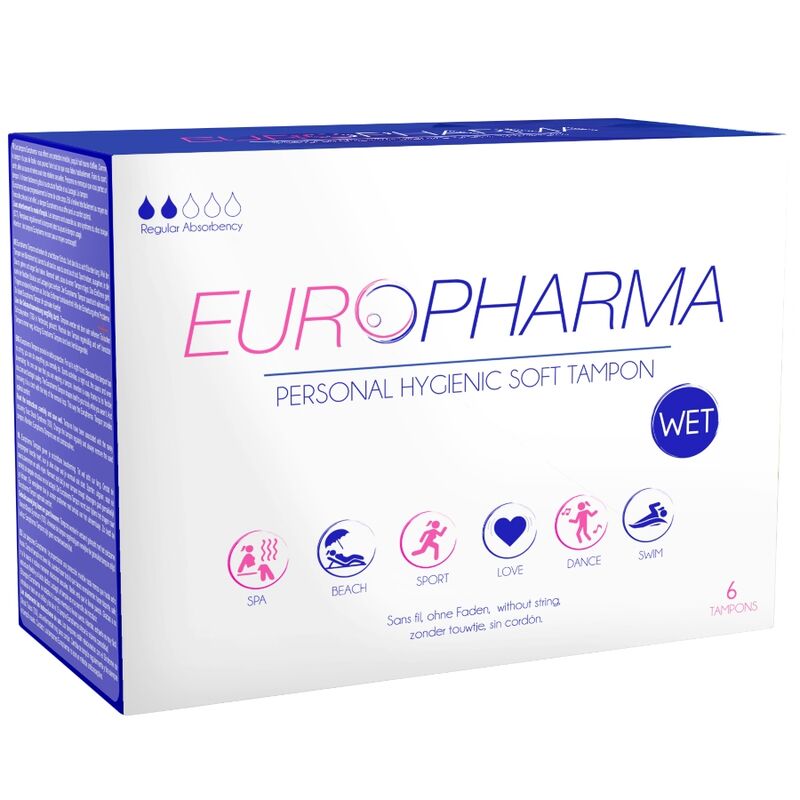 EUROPHARMA - TAMPONS ACTION 6 UNITÉS