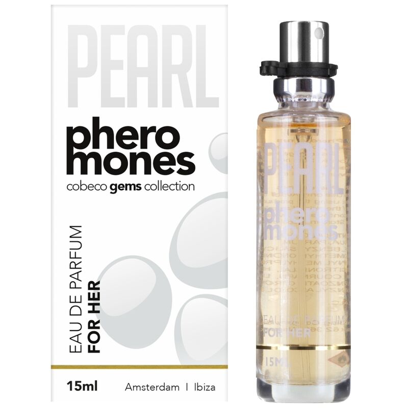 COBECO - EAU DE PARFUM AUX PHÉROMONES DE PERLE POUR ELLE 15 ML