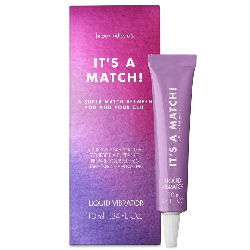 BIJOUX - ITS A MATCH VLOEIBARE VIBRATOR 10 ML
