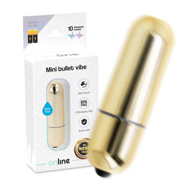EN LIGNE - MINI BULLET VIBE GOLDEN