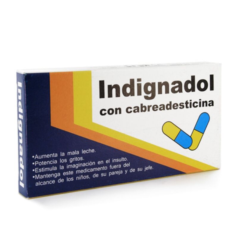DIABLO GOLOSO - BOÎTE À MÉDICAMENTS INDIGNADOL