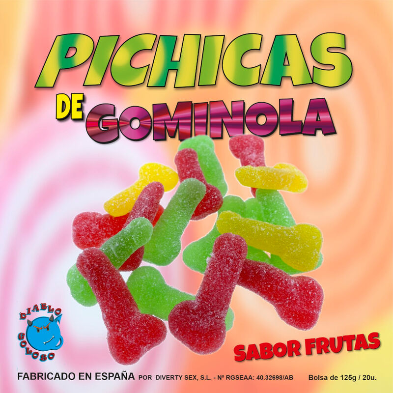 DIABLO GOLOSO - PICHITAS GOMME-SUCRE AUX FRUITS
