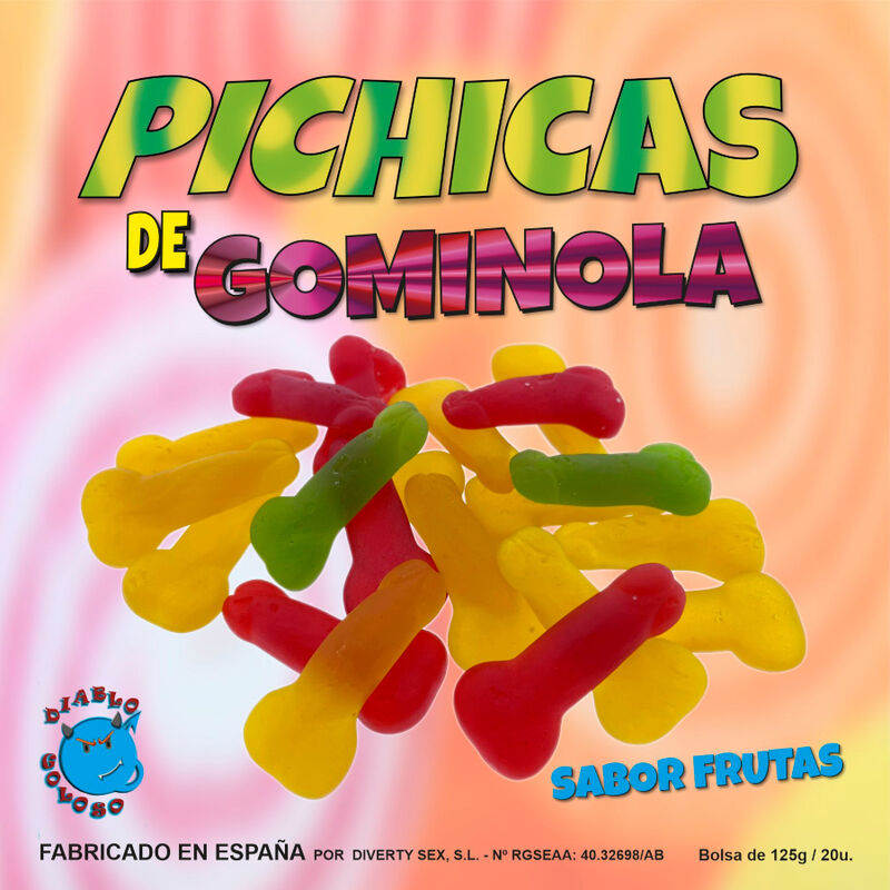 DIABLO GOLOSO - TRANCHES DE BONBONS GÉLIFIÉS AUX FRUITS