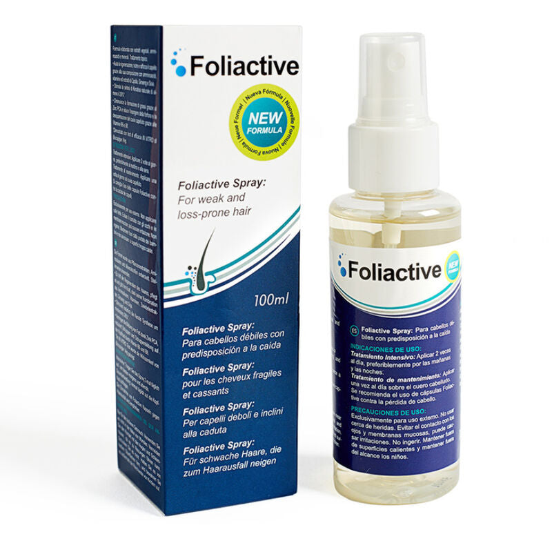 500 COSMETICA - FOLIACTIEVE SPRAY. SPRAY OM HAARUITVAL TE VOORKOMEN EN DE GROEI TE STIMULEREN