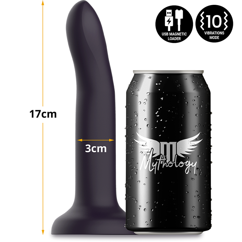 MYTHOLOGY - DUMAN MYSTIC DILDO M - VIBRATOR COMPATIBEL MET WATCHME DRAADLOZE TECHNOLOGIE