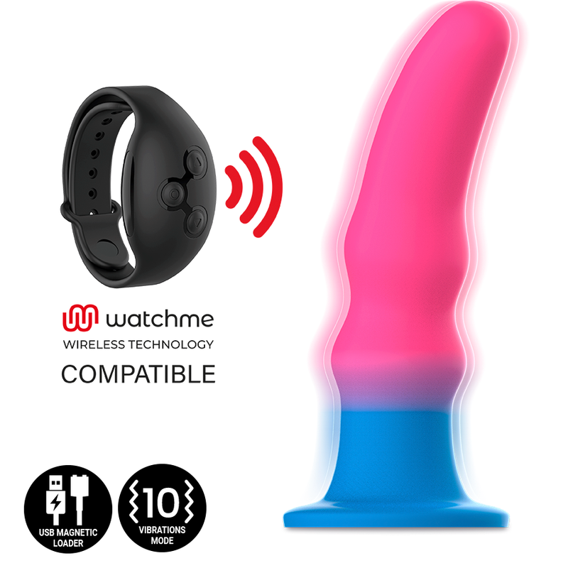 MYTHOLOGIE - KUNO UTOPIA DILDO M - VIBRATOR COMPATIBEL MET WATCHME DRAADLOZE TECHNOLOGIE