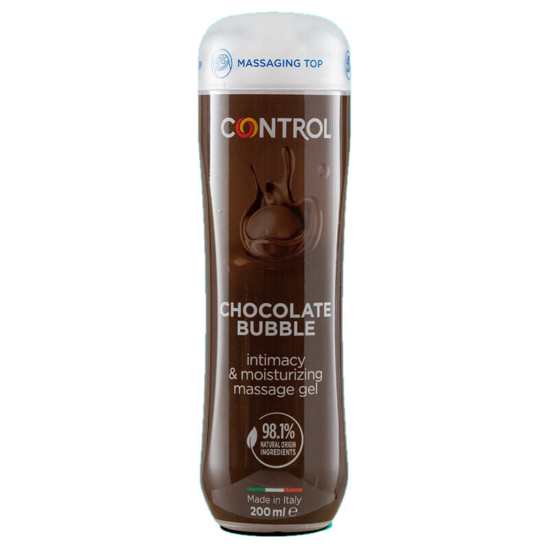 CONTROL - MASSAGEGEL 3 IN 1 CHOCOLADEBUBBEL 200 ML