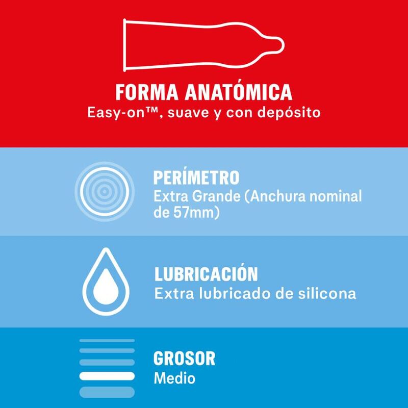 DUREX - PRÉSERVATIFS SENSITIVES XL 10 UNITÉS