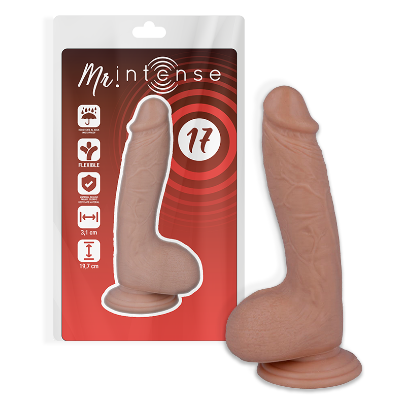 MR INTENSE - 17 REALISTISCHE HAAN 19,7 CM -O- 4,1 CM