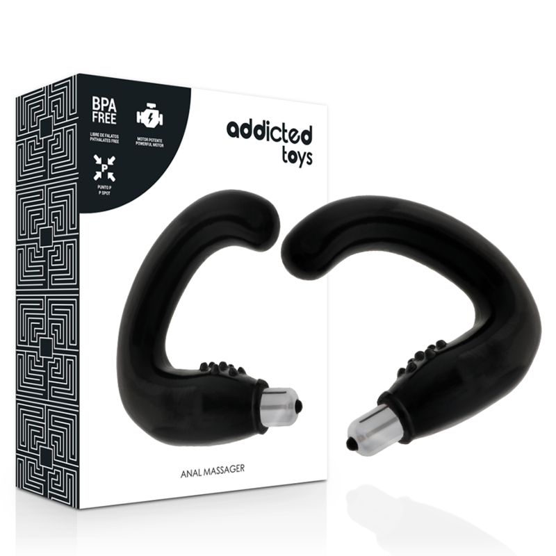 ADDICTED TOYS - ANALE MASSAGER ZWART