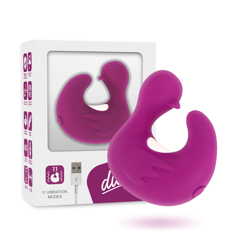 COVERME - DUCKYMANIA DÉ À COUDRE EN SILICONE RECHARGEABLE EN FORME DE CANARD
