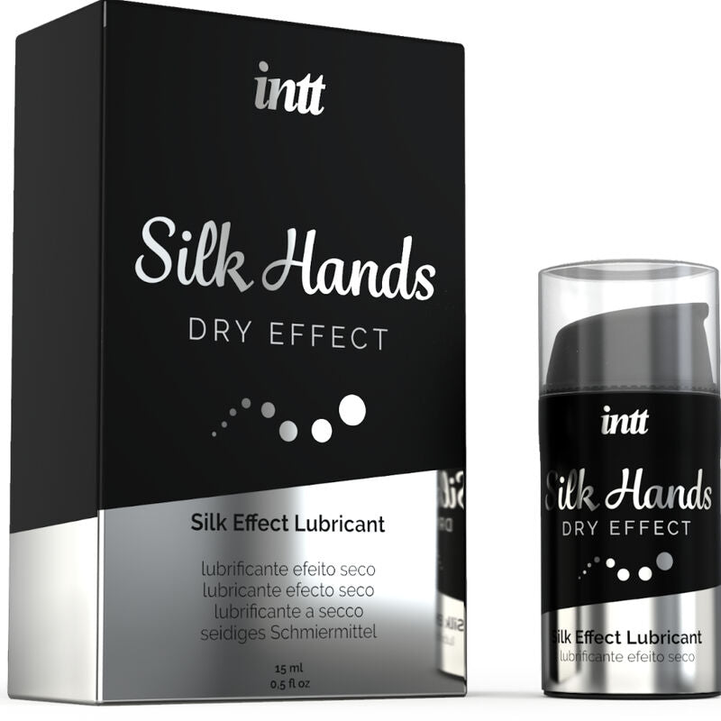 INTT SMEERMIDDELEN - SILK HANDS SMEERMIDDEL GECONCENTREERD SILICONEN FORMULE 15 ML