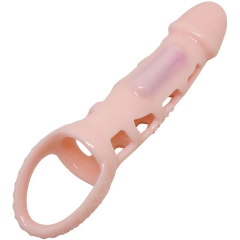 PRETTY LOVE - HARRISON PENIS EXTENDER COVER MET VIBRATIE EN BAND 13,5 CM