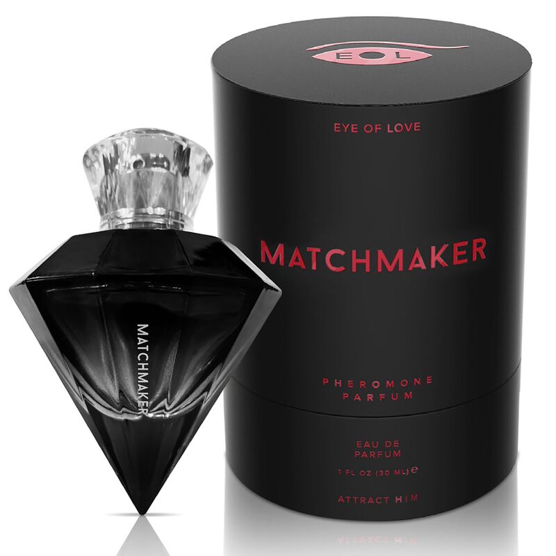 EYE OF LOVE - MATCHMAKER BLACK DIAMOND PARFUM AUX PHÉROMONES LGBTQ POUR HOMME 30 ML
