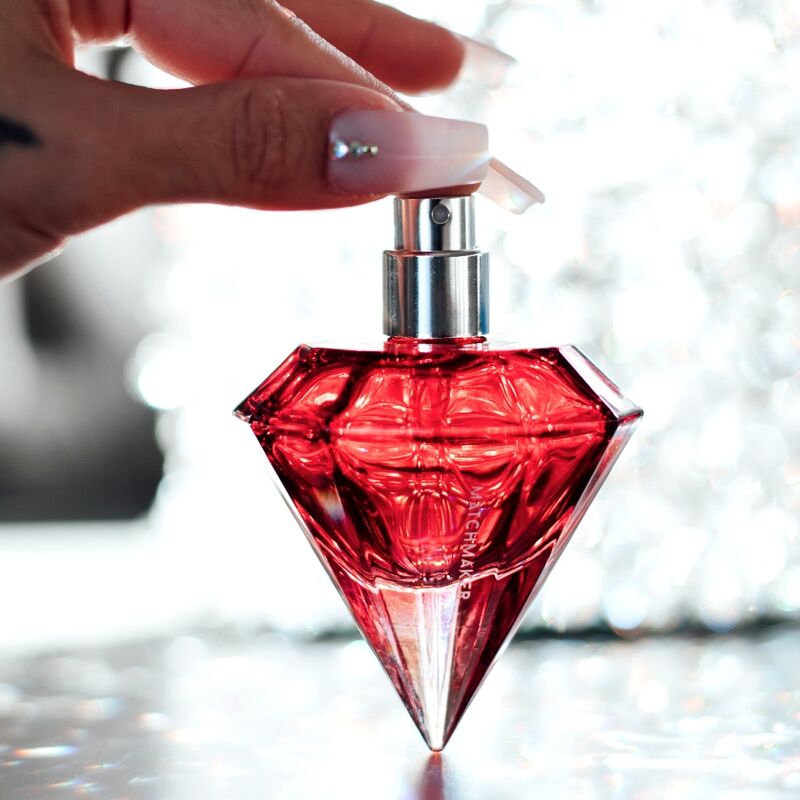 ŒIL D'AMOUR - PARFUM AUX PHÉROMONES DIAMANT ROUGE MATCHMAKER ATTIREZ-LE 30 ML