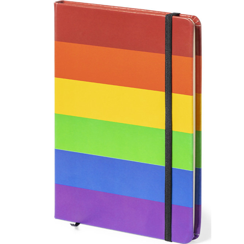 PRIDE - LGBT-VLAG NOTITIEBOEK 15 x 21