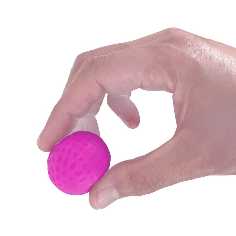 PRETTY LOVE - FANTASY MANNELIJKE MASTURBATOR MET INTERNE SPIRAAL EN TRANSPARANTE BALLEN