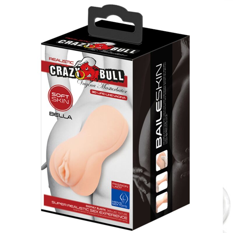 CRAZY BULL - BELLA VAGINA-VORMIGE MASTUBADOR