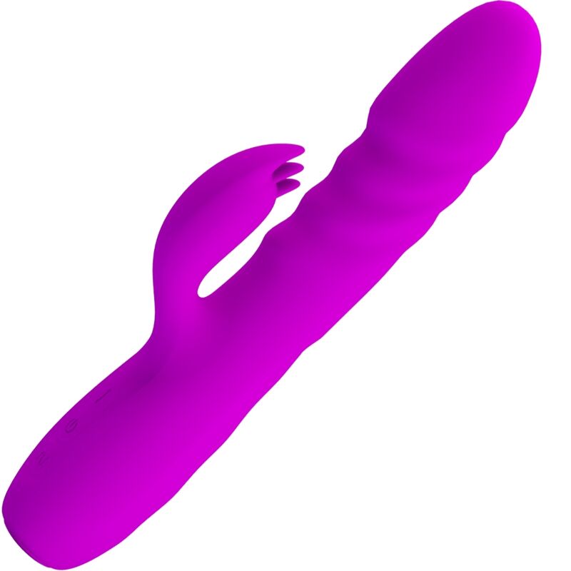 JOLI AMOUR - VIBRATEUR LAPIN RECHARGEABLE MELANIE PURPLE