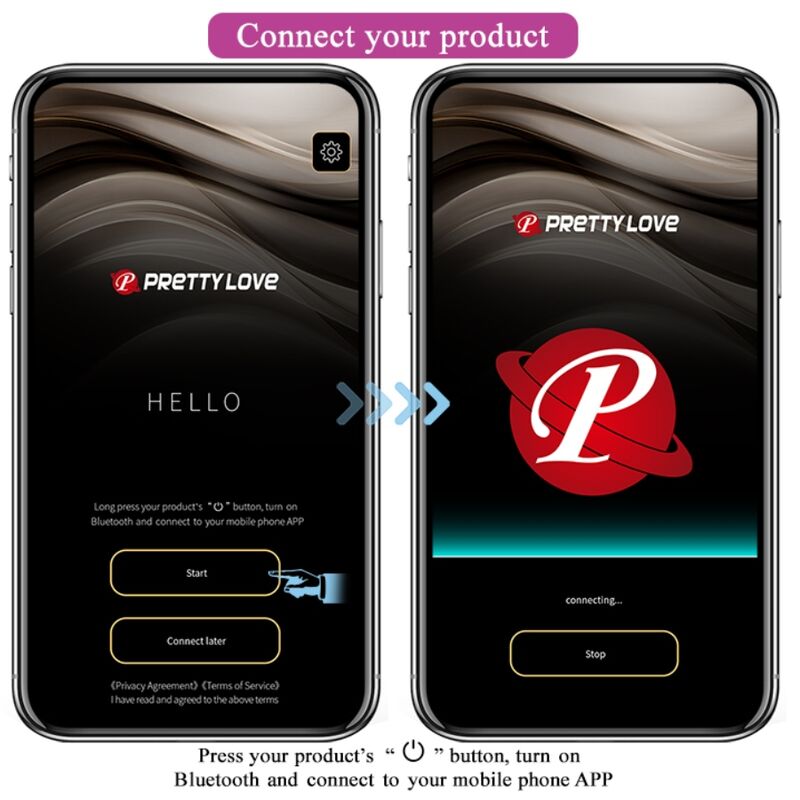 PRETTY LOVE - ELVIRA OPLAADBARE VIBRERENDE BALLEN PAARS