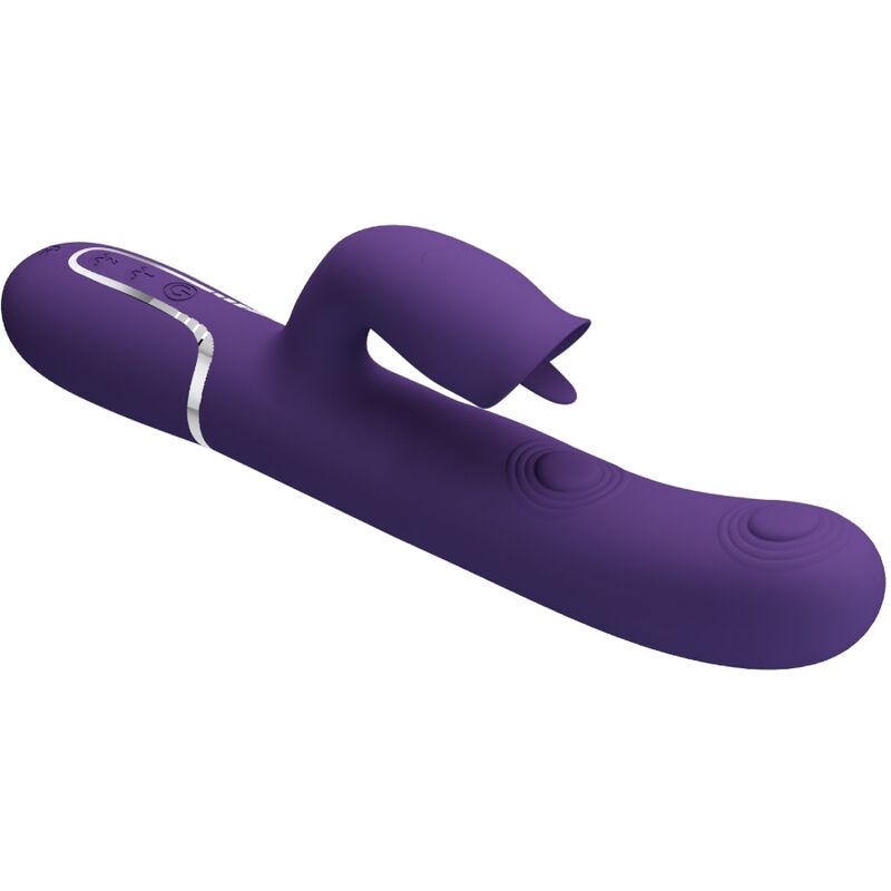 PRETTY LOVE - KONIJN VIBRATOR MET LIKKEN PAARS