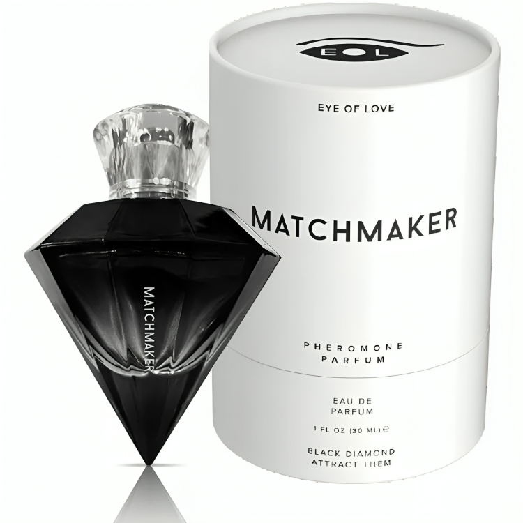 EYE OF LOVE - MATCHMAKER BLACK DIAMOND PARFUM FEROMONEN VOOR BEIDE 30 ML