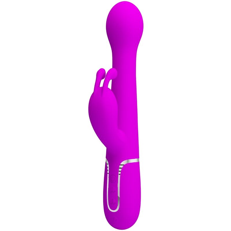 PRETTY LOVE - DEJON RABBIT VIBRATOR 3 IN 1 MULTIFUNCTIONELE VIOLET