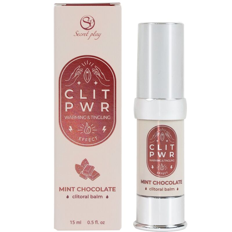 SECRET PLAY - CLIT PWR CLITORIS BALSEM MUNT CHOCOLADE