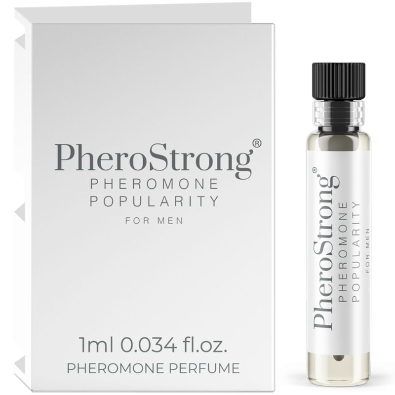 PHEROSTRONG - PARFUM AUX PHÉROMONES POPULAIRE POUR HOMMES 1 ML
