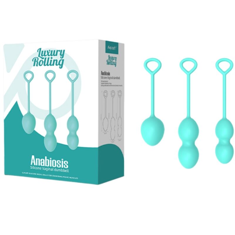 ARMONY - ANABIOSIS VAGINALE HALTER 3 NIVEAUS GROEN