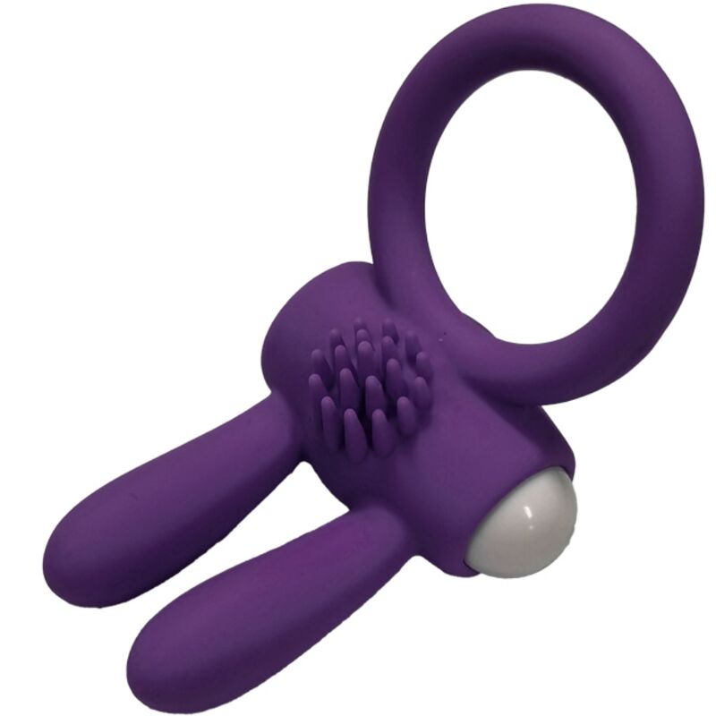 ARMONY - ANNEAU VIBRANT MR BUNNY EN SILICONE VIOLETTE