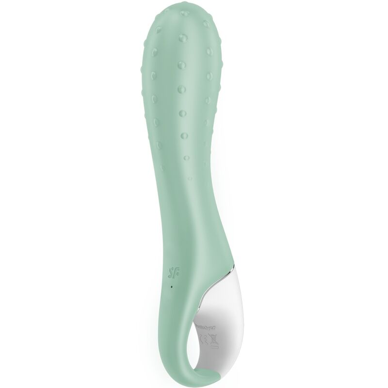 SATISFYER - VIBRATEUR À POMPE À AIR 3 GONFLABLES G POINT MENTHE