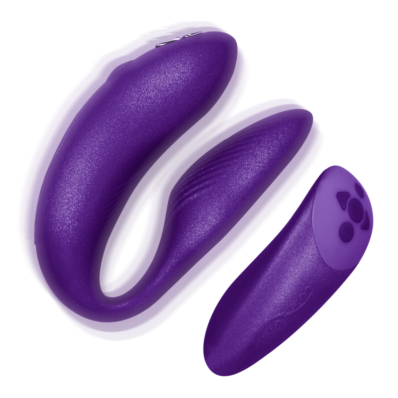 WE-VIBE - VIBRATEUR CHORUS POUR COUPLES AVEC COMMANDE À PRESSION LILAC