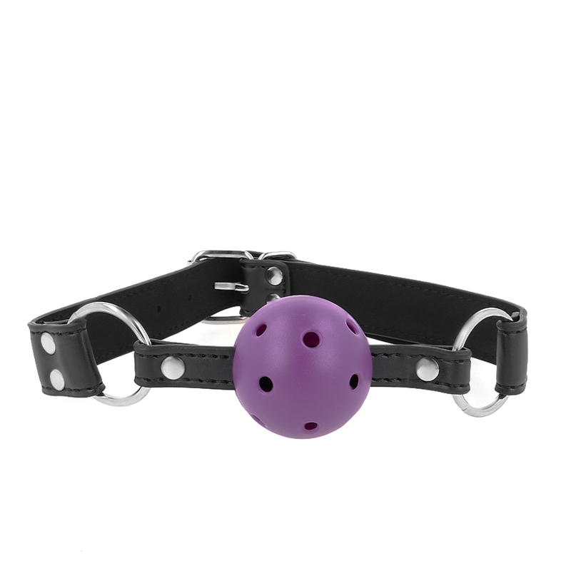 KINK - ADEMENDE BAL 4 CM KNEVEL MET DUBBELE KLINKNAGEL PAARS 62,5 x 2,5 CM VERSTELBAAR 42-58 CM