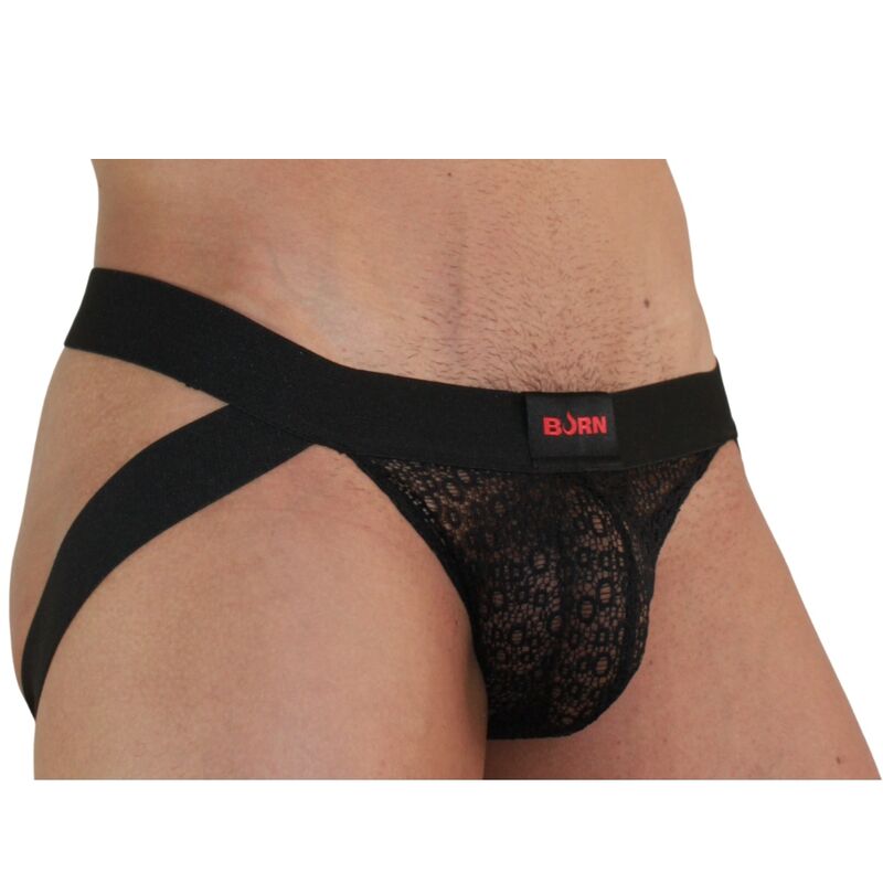 BURN - 005 JOCK LINGERIE NOIRE S