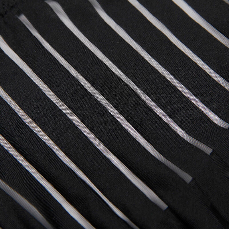 SUBBLIME - 954147 Боди с подвязками, черный, размер S/M