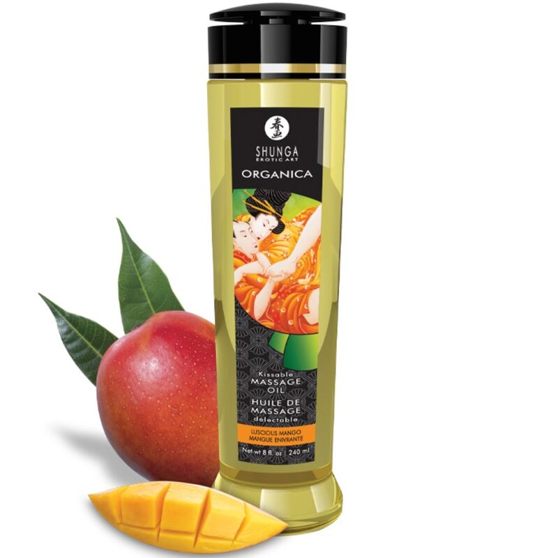 SHUNGA - BIOLOGISCHE MASSAGEOLIE MANGO 240 ML