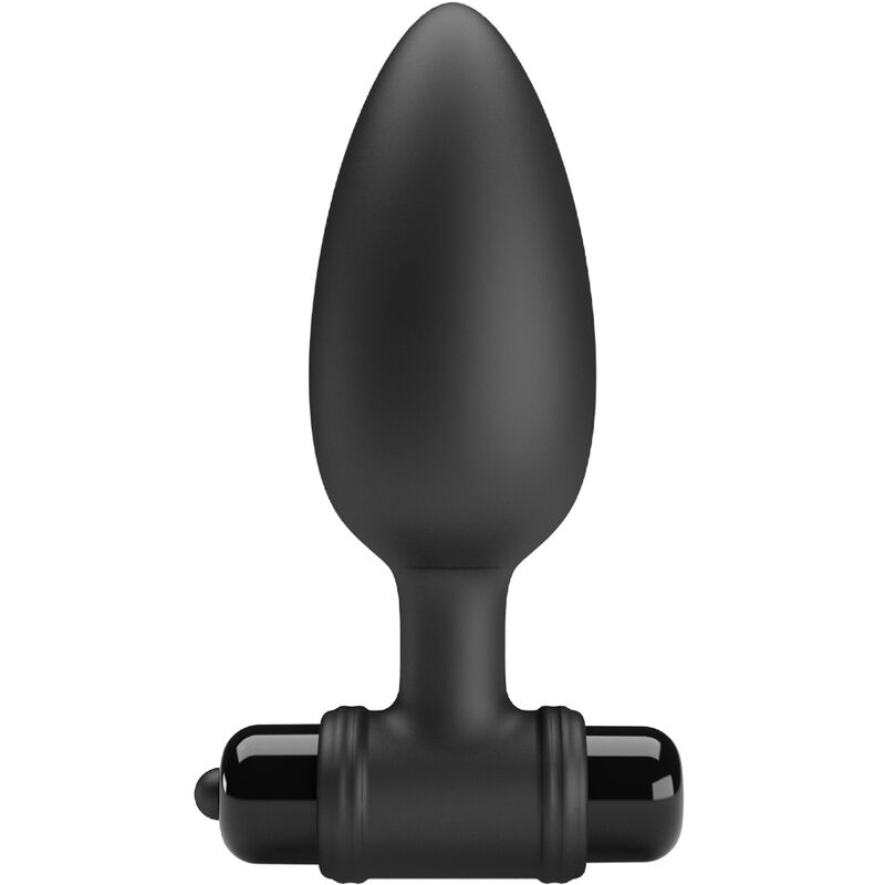 PRETTY LOVE - VIBRA BUTT PLUG 2 ANAL PLUG 10 VIBRATIES ZWART
