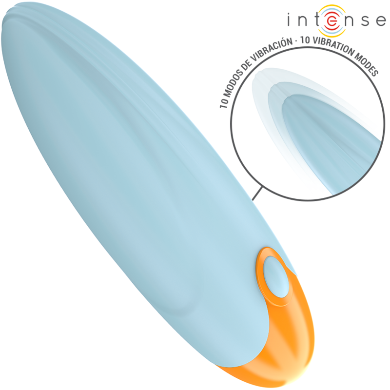 INTENSE - MIKE VIBRATIEBULLET 10 VIBRATIES BLAUW