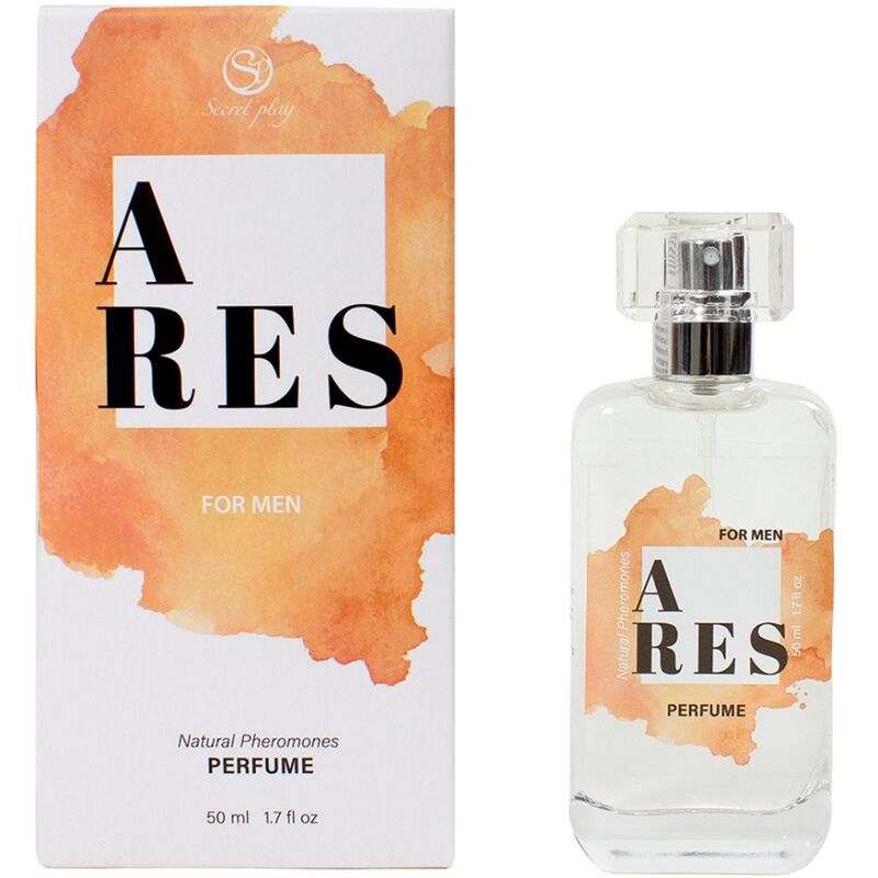 SECRETPLAY - ARES PARFUM NATUREL AUX PHÉROMONES EN SPRAY POUR HOMME 50 ML