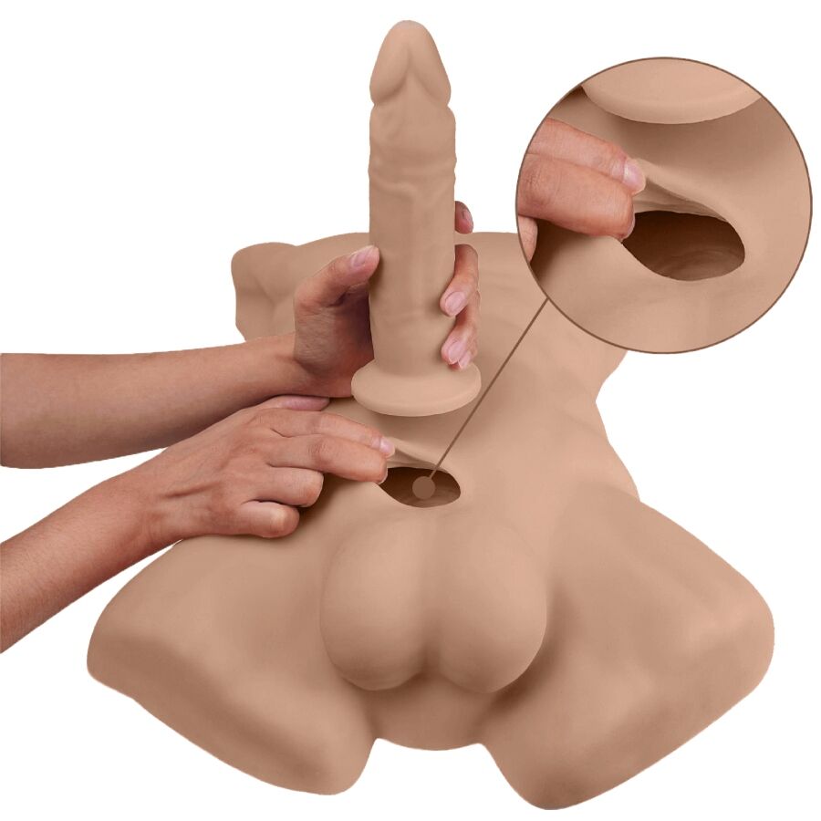 SILEXD - APOLLO L TORSE MASCULIN RÉALISTE CARAMEL