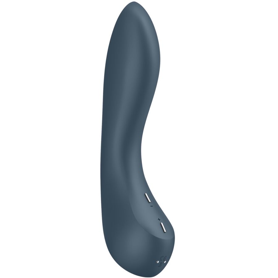 SATISFYER - VAGUE DU SPOTE G 4 - PROGRAMME DE 12 VIBRATIONS - VIBRATEUR GRIS FONCÉ