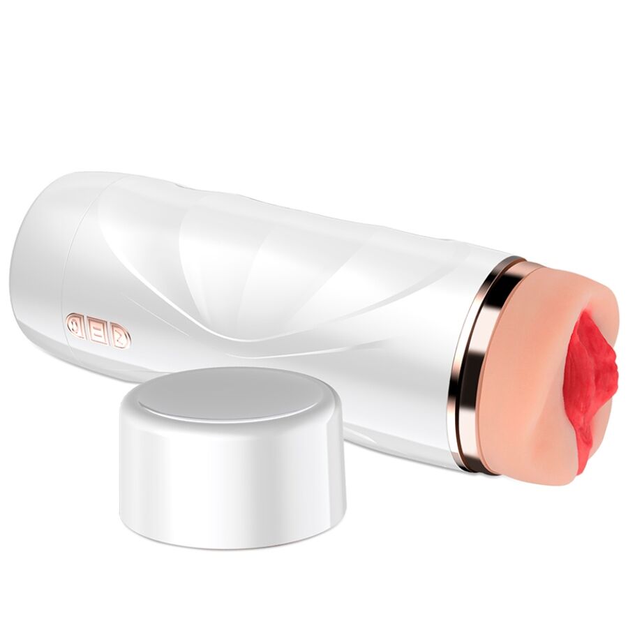 SHEQU - RILEY MASTURBATEUR VIBRANT À SUCCION