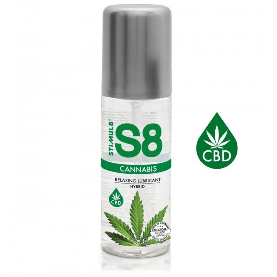 STIMUL8 - S8 CANNABIS HYBRIDE GLIJMIDDEL 125 ML