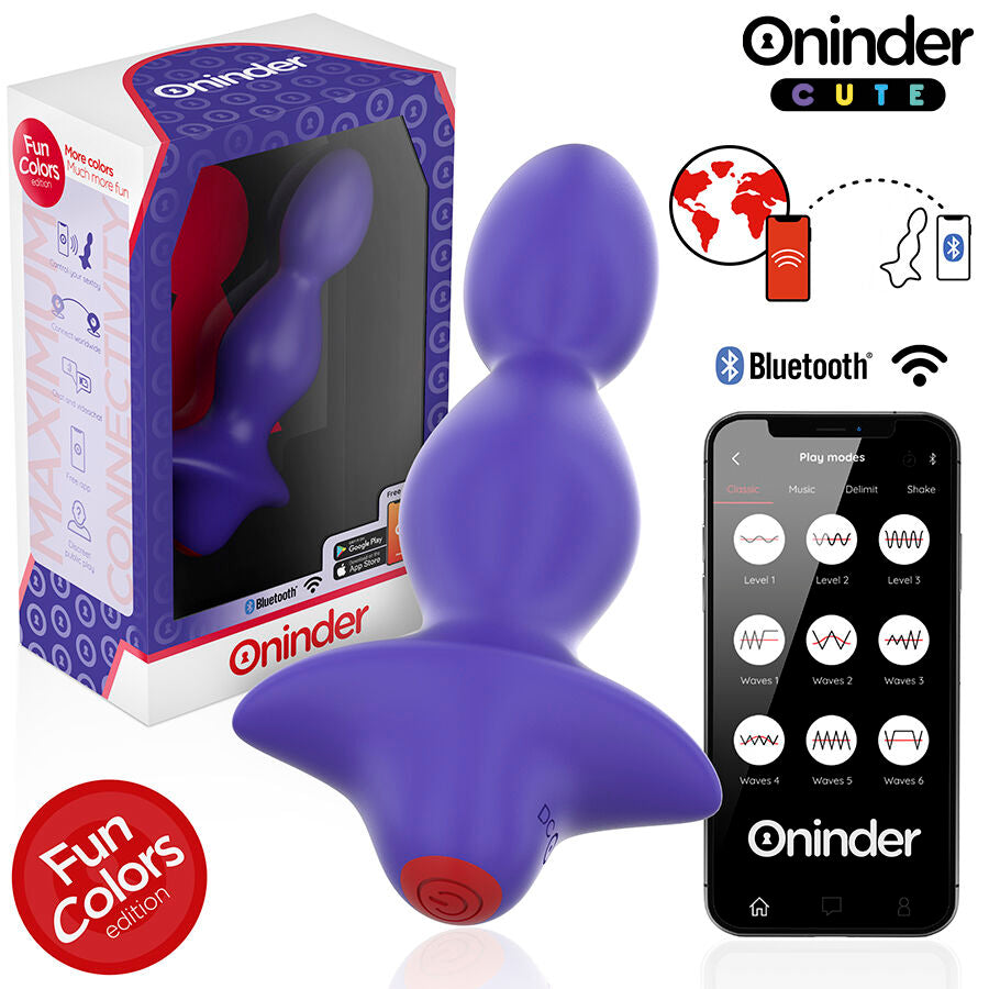 ONINDER CUTE - DILATATEUR ANAL VIBRANT LOVE BUTT - APPLICATION GRATUITE DANS LE MONDE ENTIER