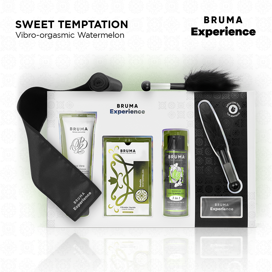 BRUMA XPERIENCE - SWEET TEMPTATION KIT VIBRO-ORGASMISCHE WATERMELOEN