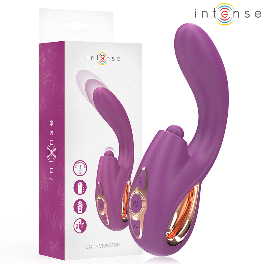 INTENS - LALI MULTIFUNCTIONELE G-SPOT VIBRATOR TIKKEN & STUWEN & VIBRATIE PAARS