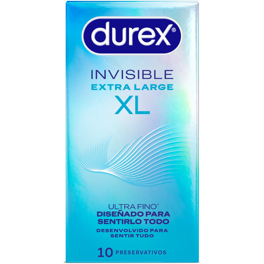 DUREX - ONZICHTBARE CONDOOMS XL 10 STUKS
